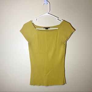 Dusty Yellow Tee